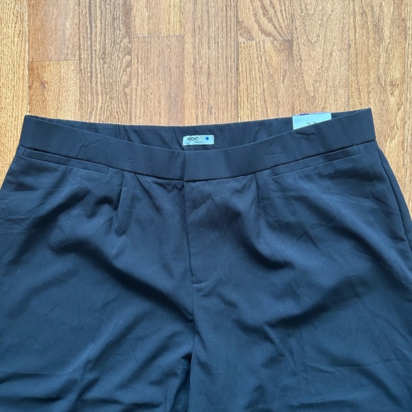 NWT CATHERINES RIGHT FIT CURVY BLACK PANTS IN SIZE 22W - Picture 3 of 5
